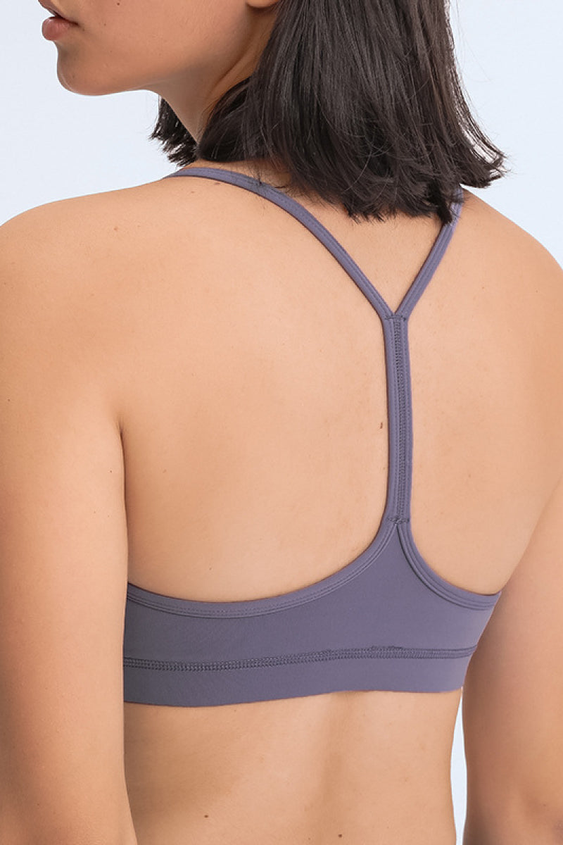 Y Strap Skinny Sports Bra