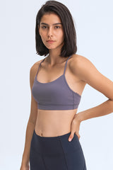 Y Strap Skinny Sports Bra