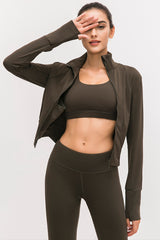 High Neck Active Jacket