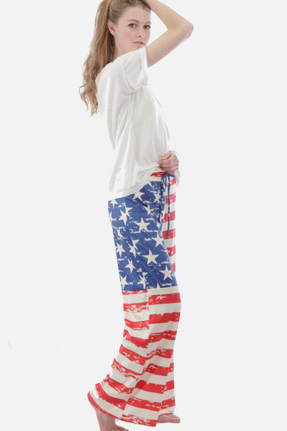 Casual Stretch Wide-Leg Pants